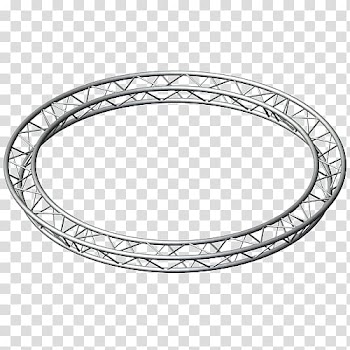 Light Circle Truss Structure, truss metal transparent background PNG clipart