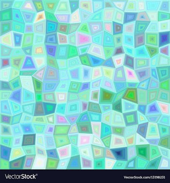 Light color irregular rectangle mosaic background vector image