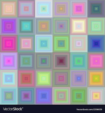 Light color square mosaic background vector image