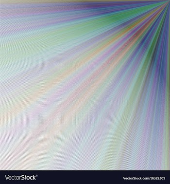 Light colored abstract ray background design vector image