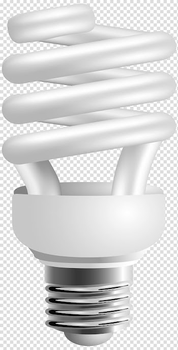 Light Compact fluorescent lamp Fluorescent lamp recycling, bulb transparent background PNG clipart