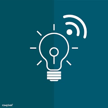 Light controlled by smartphone icon vector | Free stock vector - 534934