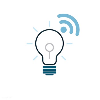 Light controlled by smartphone icon vector | Free stock vector - 534948