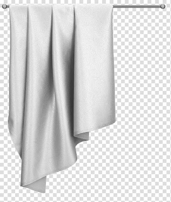 Light Curtain White, White curtains transparent background PNG clipart