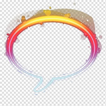 Light Dialog box Color, Color glow dialog box transparent background PNG clipart