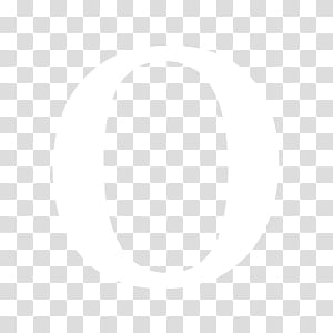 Light Dock Icons, opera, white  transparent background PNG clipart