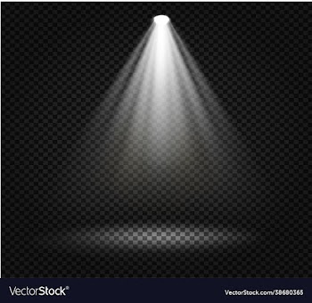 light effect on transparent background eps 10