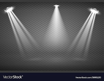 light effect on transparent background eps 10