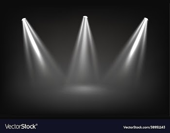 light effect on transparent background eps 10