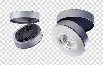 Light-emitting diode Ceiling Lamp Light fixture, Round Lamps transparent background PNG clipart