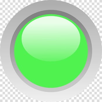 Light-emitting diode Green Circle LED lamp, light circle transparent background PNG clipart