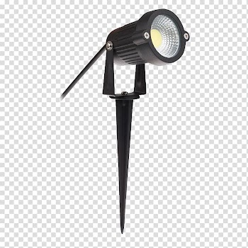 Light-emitting diode LED lamp Landscape lighting, led lamp transparent background PNG clipart