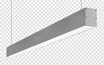Light-emitting diode Lighting Pendant light Light fixture, linear light transparent background PNG clipart