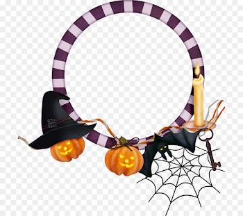 Light-emitting diode Ring RGB color model Lighting - Download Frame Halloween Png Free Vector 