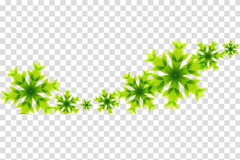 Light Euclidean Christmas ornament, leaf transparent background PNG clipart