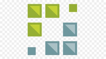 Light Euclidean vector - Simple square flag 
