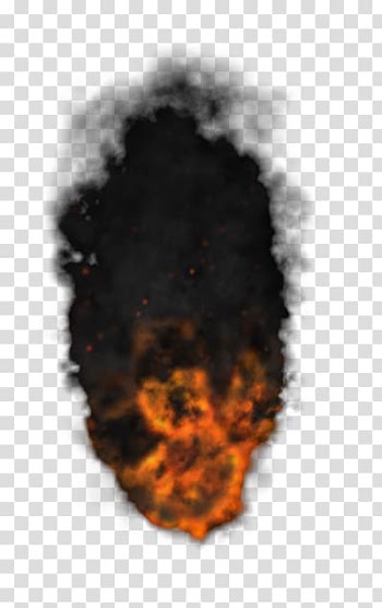 Light Fire Flame Explosion Smoke, light transparent background PNG clipart