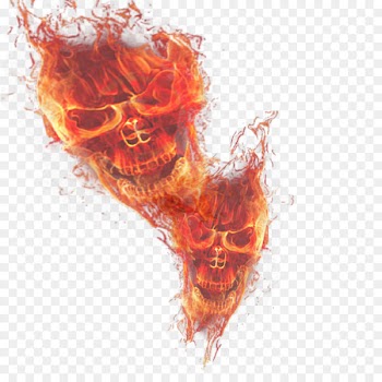 Light Fire Skull Flame - fire 