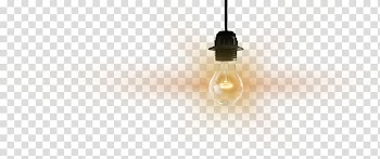 Light fixture Lamp Incandescent light bulb Lighting, bulb transparent background PNG clipart