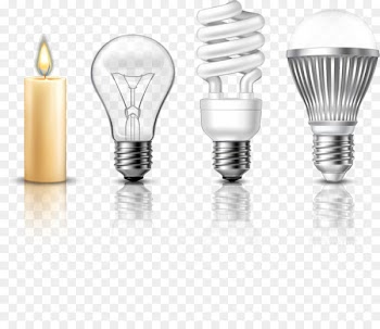 Light fixture LED lamp Candle Incandescent light bulb - Arranged lighting tools 