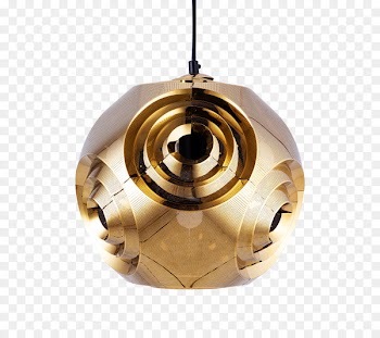 Light fixture Product design - curveball cartoon 
