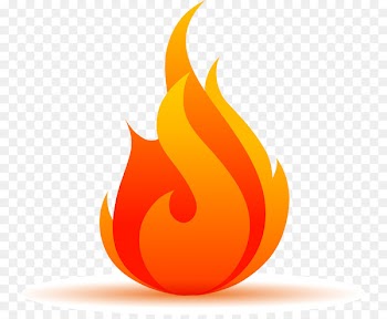 Light Flame Cartoon - Cartoon flame vector elements 