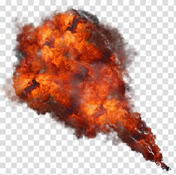 Light Flame Explosion Fire, light transparent background PNG clipart