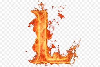 Light Flame Letter Fire - light 
