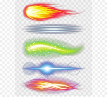 Light Flame Luminous efficacy Combustion - Meteor flame 