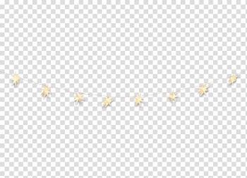 Light Garland Christmas Necklace, light transparent background PNG clipart