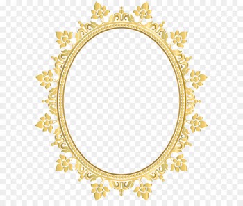 Light Glasses Picture frame Lens - Oval Decorative Border Frame Transparent Clip Art PNG Image 