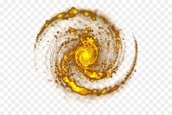 Light Gold Luminous efficacy Halo - Golden light effect 