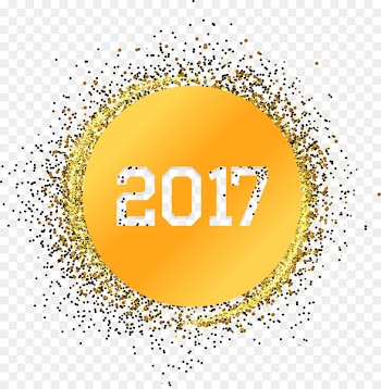 Light Gold Yellow - Golden light effect New Year's Day 2017 HD clips 
