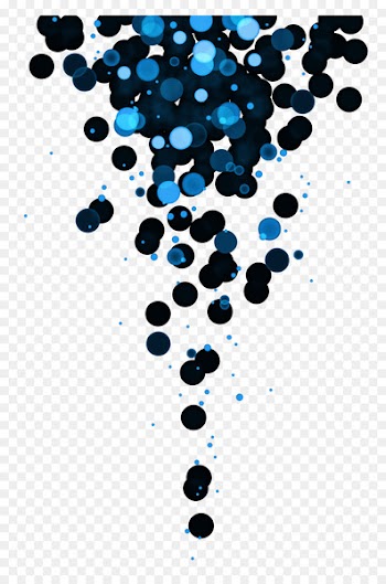 Light Graphic design Blue - Blue glow effect element 