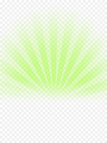 Light Green Sky Leaf - Green light effect element 