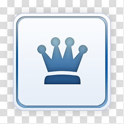 Light Icons, chess, blue crown illustration transparent background PNG clipart