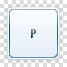 Light Icons, text_p, letter P icon transparent background PNG clipart