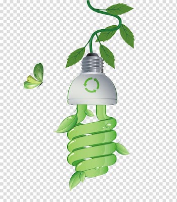 Light Leaf Lamp, Energy saving and environmental protection transparent background PNG clipart