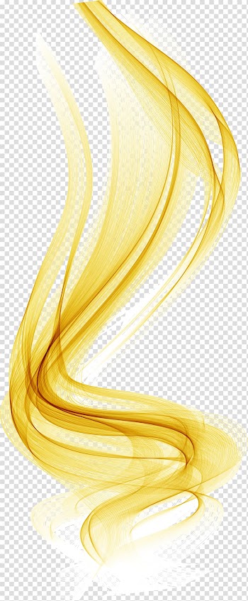 Light Lens flare Curve Glare, Golden flare curve, brown and yellow transparent background PNG clipart