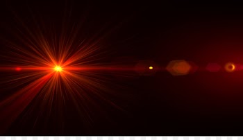 Light Lens flare Laser Anamorphic format - light 
