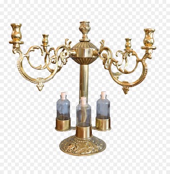 Light, Light Fixture, Brass, Candle Holder PNG