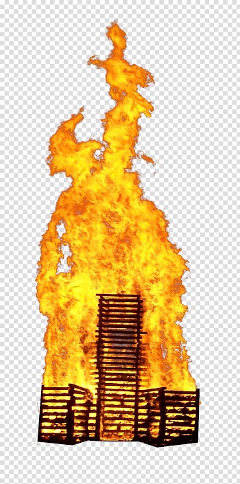 Light My Fire, burning pallets transparent background PNG clipart
