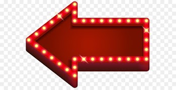 Light Neon Arrow Clip art - Red Neon Arrow Transparent PNG Clip Art 