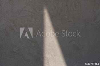 Light on a concrete wall