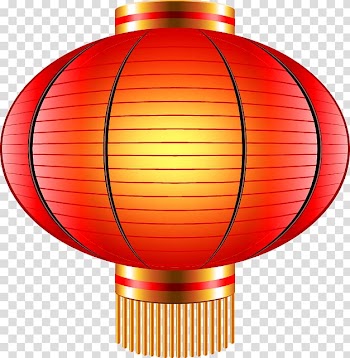 Light Paper lantern Lantern Festival , Painted red lantern light pattern transparent background PNG clipart