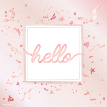 Light pink confetti celebratory design | Free stock vector - 553711