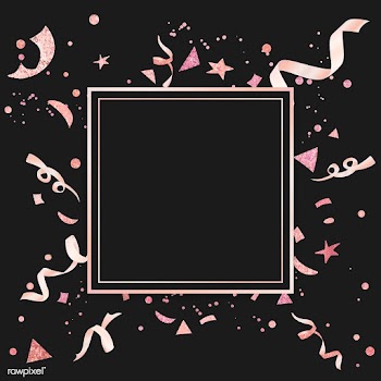 Light pink confetti celebratory design | Free stock vector - 553721