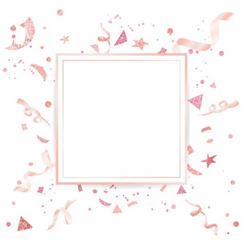 Light pink confetti celebratory design | Free stock vector - 553731