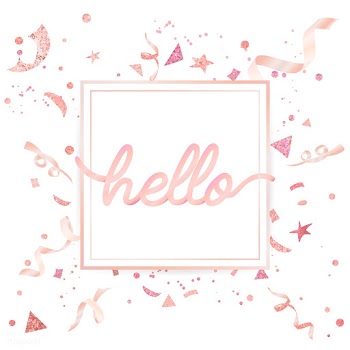 Light pink confetti celebratory design | Free stock vector - 553738