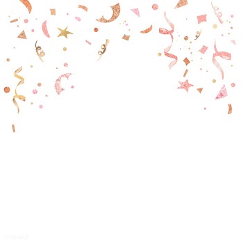 Light pink confetti celebratory design | Free stock vector - 553743